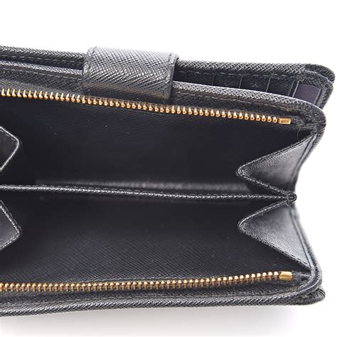 prada saffiano metal compact wallet|prada saffiano wallet dupe.